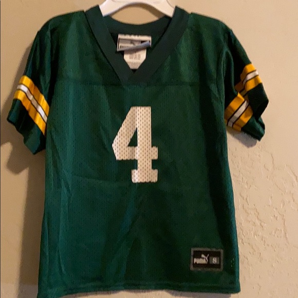 Kids Puma Packer Jersey “Favre” number 4 - Picture 1 of 3